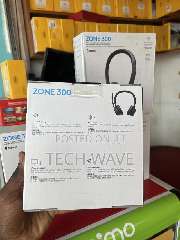 Logitech Zone 300 Wireless Headset With Microphone photo 3