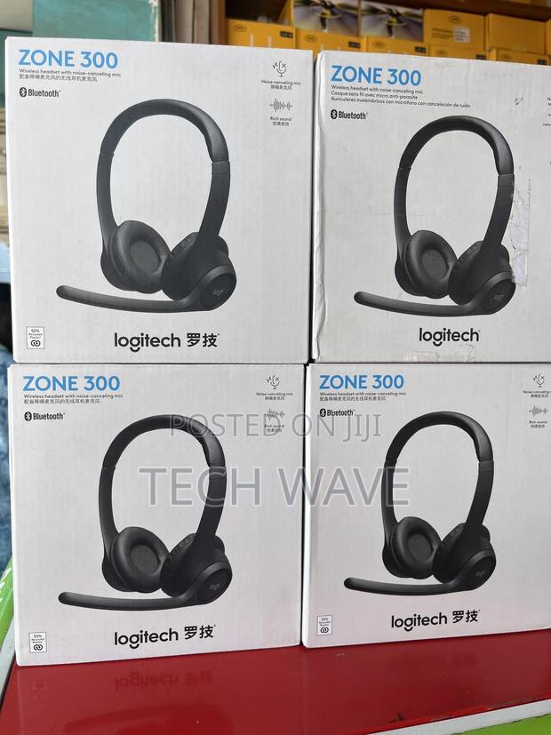 Logitech Zone 300 Wireless Headset With Microphone photo 4