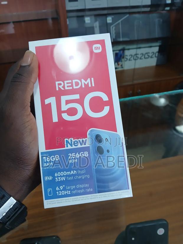 New Xiaomi Redmi 15C 4G 256 GB Black photo 3