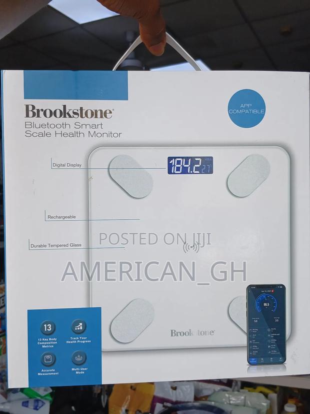 Brookstone Bluetooth Smart Scale Health Monitor · Photo 3