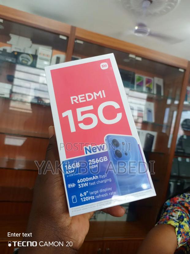New Xiaomi Redmi 15C 4G 256 GB Black photo 2