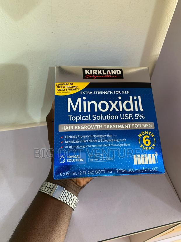 Original Kirkland Minoxidil Box (6pcs)