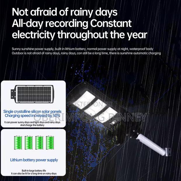 Solar Streetlight With Camera 4g CCTV photo 2