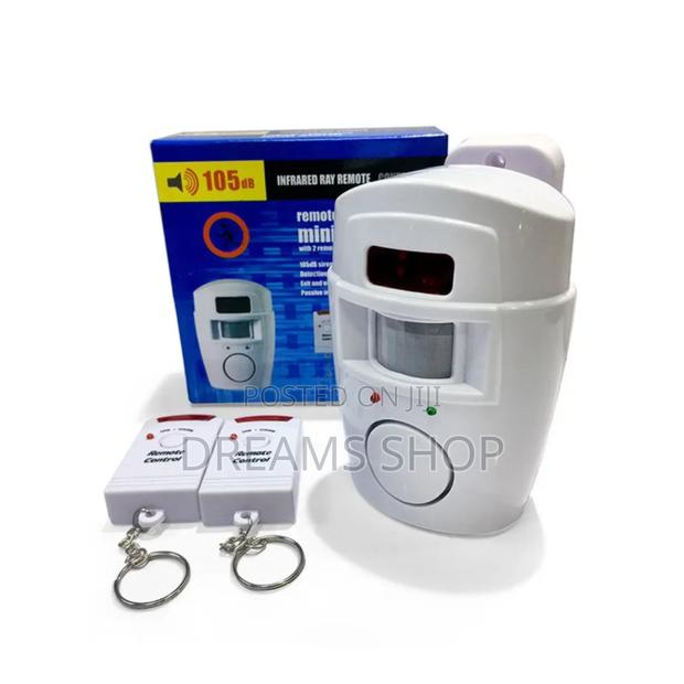 Motion Sensor Alarm With 2 Remotes
