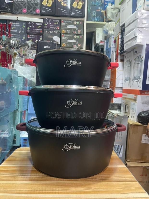 Extra Large Capacity Non Stick Cookware Set