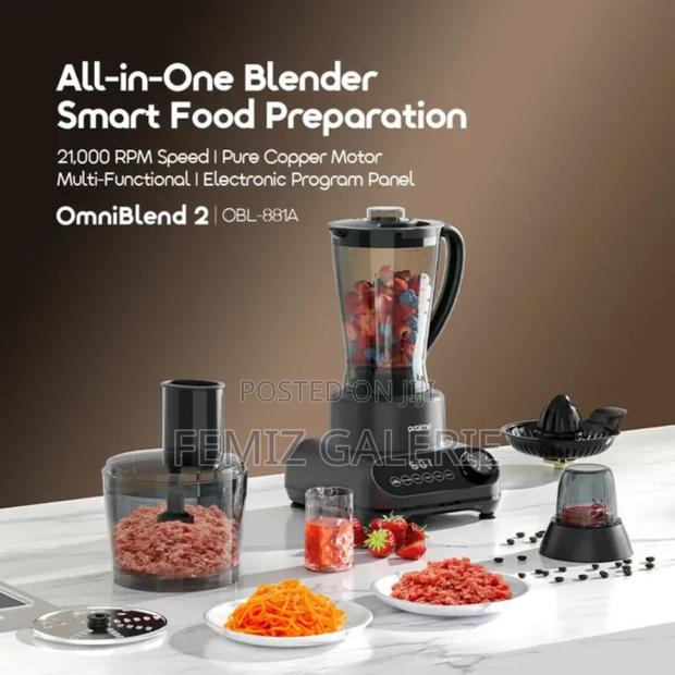 Oraimo Omniblend 2 21000 RPM Speed 5-in-1 Blender photo 2