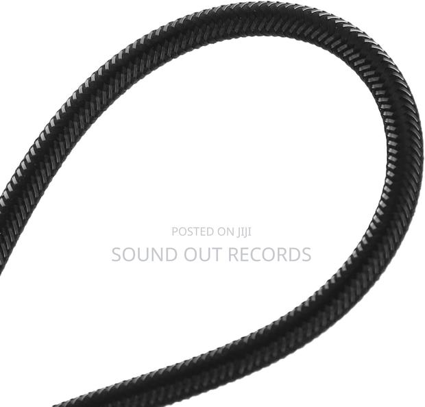5m Braided Anti Rust 6.5mm To 3.5mm Gold Plated Audio Cable photo 5