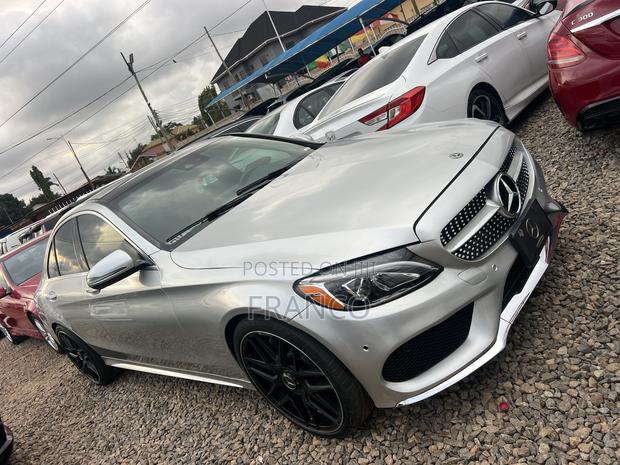 Mercedes-Benz C300 Sport Sedan RWD (2.0L 4cyl 7A) 2017 Silver