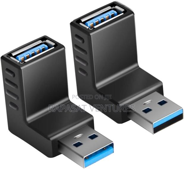 Usb 3.0 Male to Female Adapter 90 Degrees · Photo 2