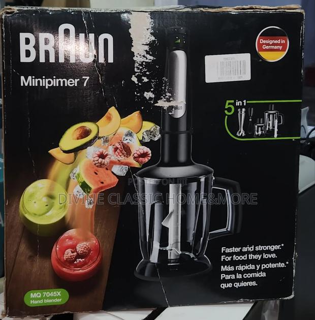 Braun Multiquick 7 Hand Blender Activeblade System, Easyclick Plus photo 2