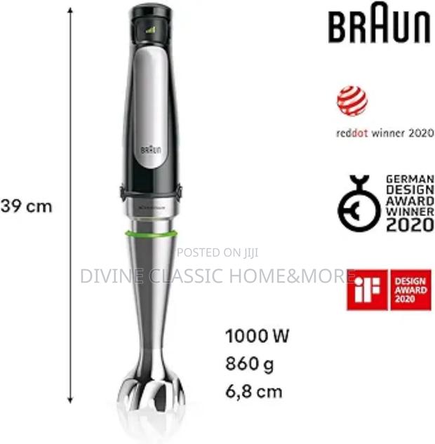 Braun Multiquick 7 Hand Blender Activeblade System, Easyclick Plus photo 3
