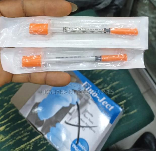 Insulin Syringe 30g, 31g. Needle Size photo 5