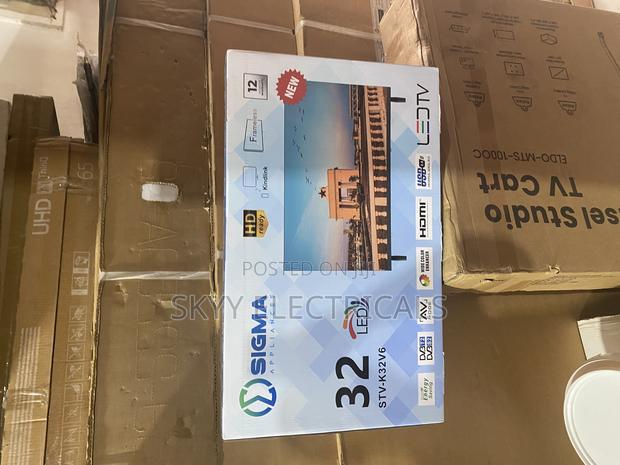 Sigma 32’ Satellite Digital Hd New Tv