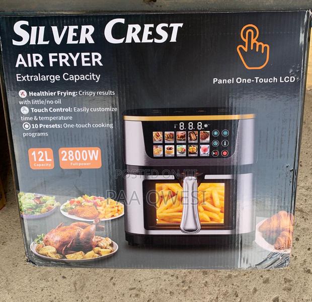 Silver Crest 2800w 12l Healthy Oil-Free Air Fryer