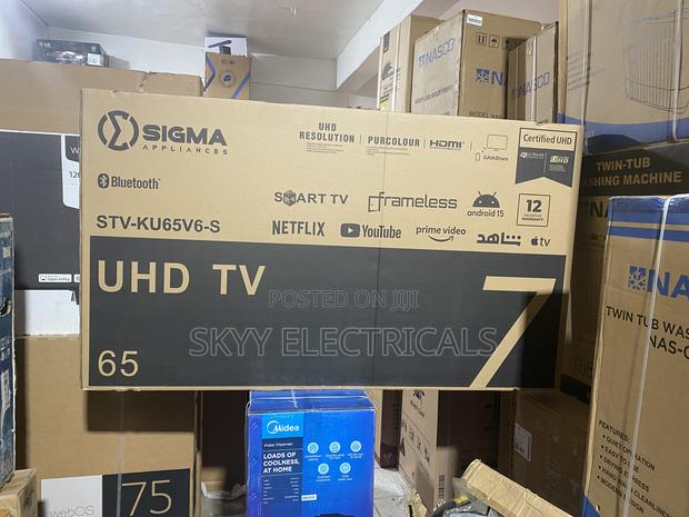 Sigma 65”Smart Satellite Uhd 4k Clear View Tv · Photo 3