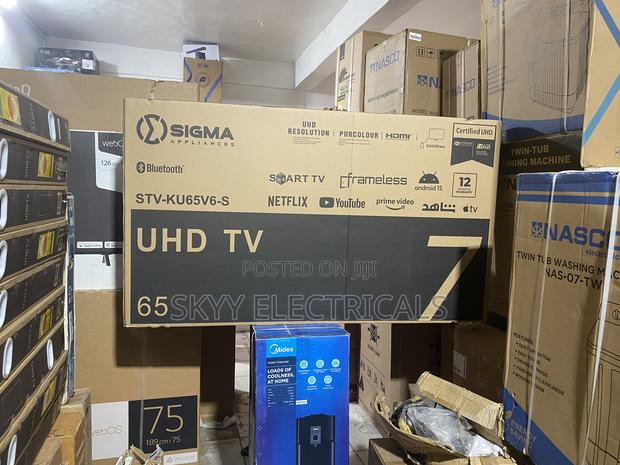 Sigma 65”Smart Satellite Uhd 4k Clear View Tv · Photo 4
