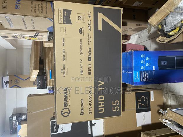 Sigma 55”Smart Satellite Uhd 4k New Tv · Photo 3