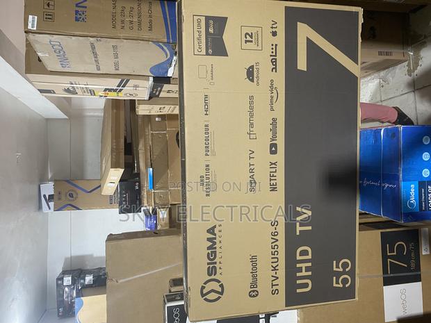 Sigma 55”Smart Satellite Uhd 4k New Tv · Photo 4