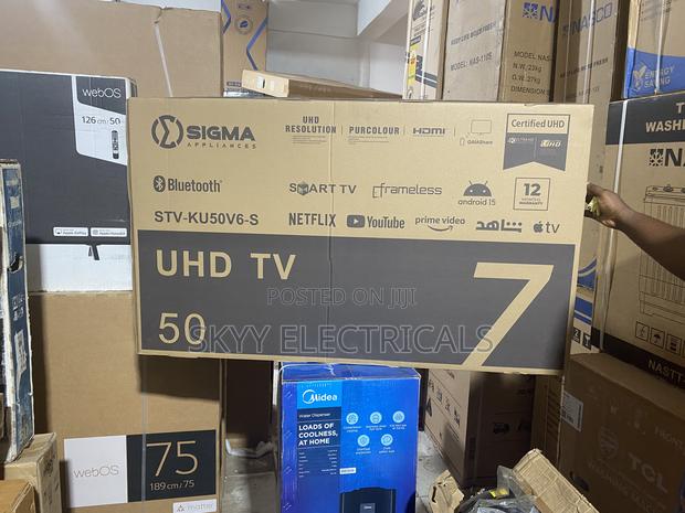 Sigma 50” Smart Uhd 4k Clear New Tv · Photo 3