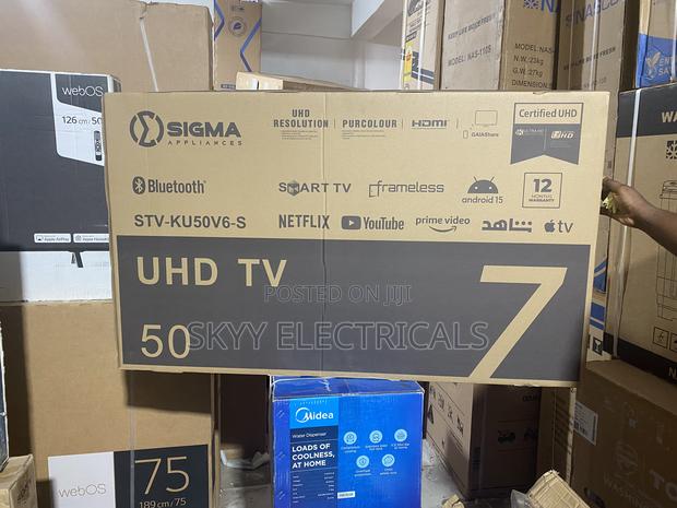 Sigma 50” Smart Uhd 4k Clear New Tv · Photo 4