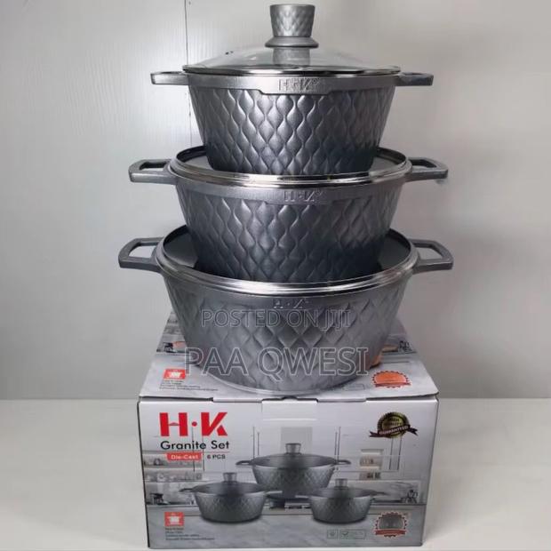 Original H·Vk Granite Die-Cast Cookware Set – 12pcs · Photo 2