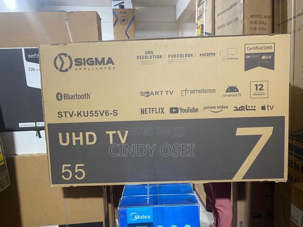 STV-Ku55v6-S Sigma 55 Smart Android Uhd Tv photo 2