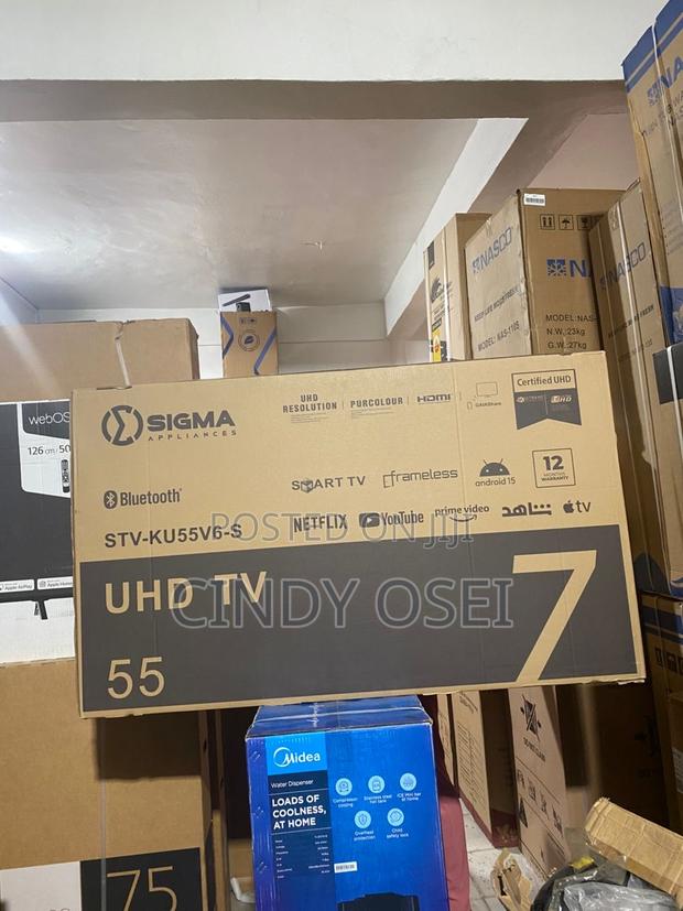 STV-Ku55v6-S Sigma 55 Smart Android Uhd Tv
