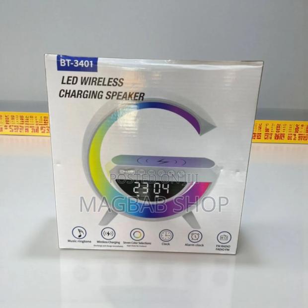 Bt 3401 Led Wireless Charging Speaker(987686) photo 2