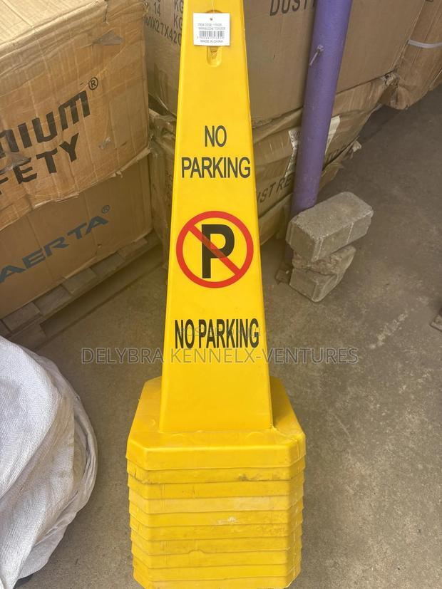 No Parking Sign Cone photo 2
