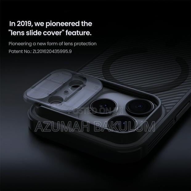 17 Pro Max 17 Pro Transparent Black Camshield Magnetic Case photo 5