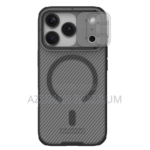 17 Pro Max 17 Pro Transparent Black Camshield Magnetic Case photo 4