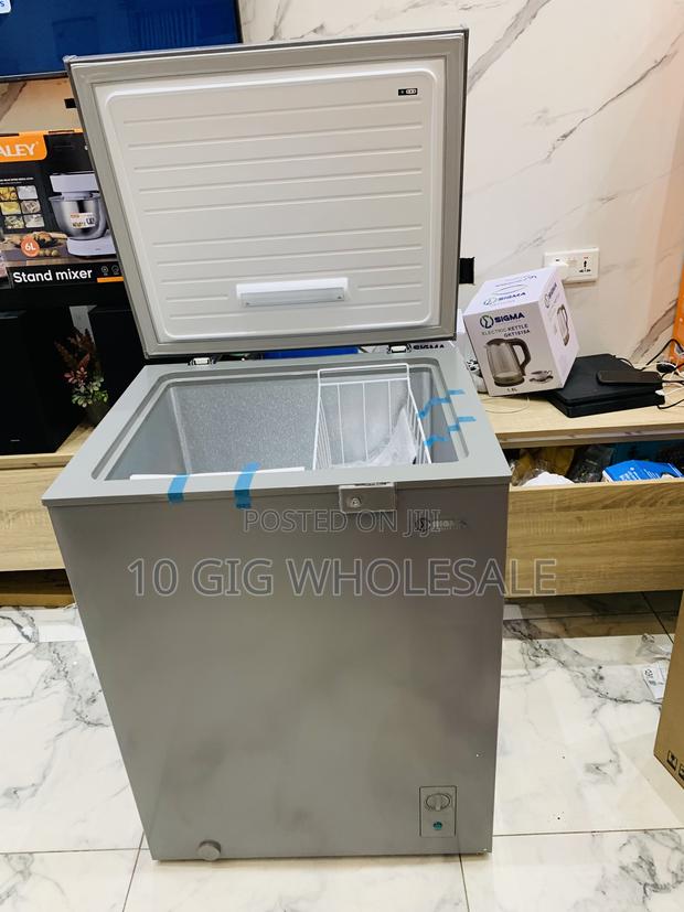 Long Lasting Chest Freezer Single Door SCF-160. 142l Freeze
