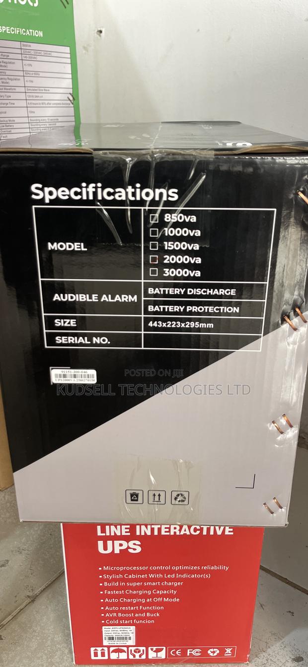 Ultra Ups 2000va Uninterrupted Power Supply With Led Display photo 2