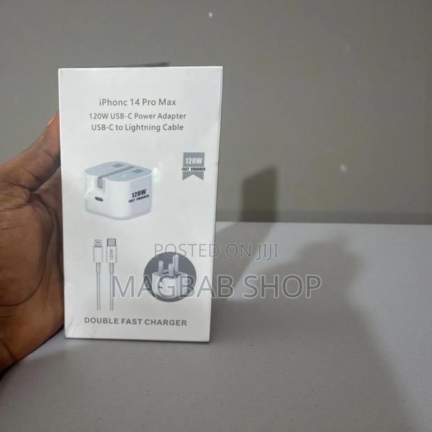 Original White iPhone 14 Pro Max Charger (645874) photo 2