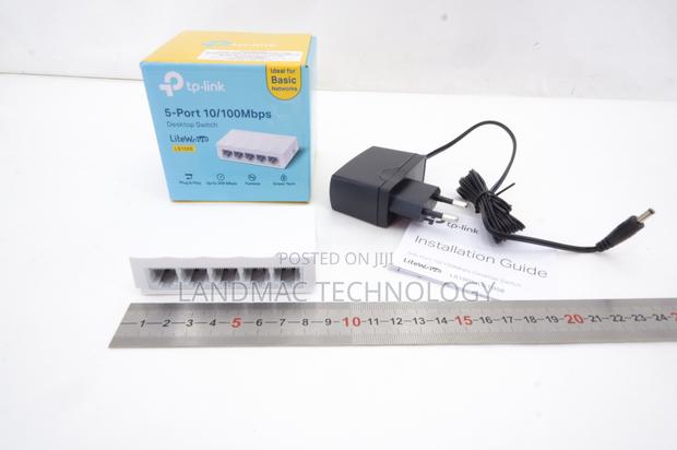 Tp-Link Ls1005 5-Port 10/100mbps Desktop Network Switch photo 2