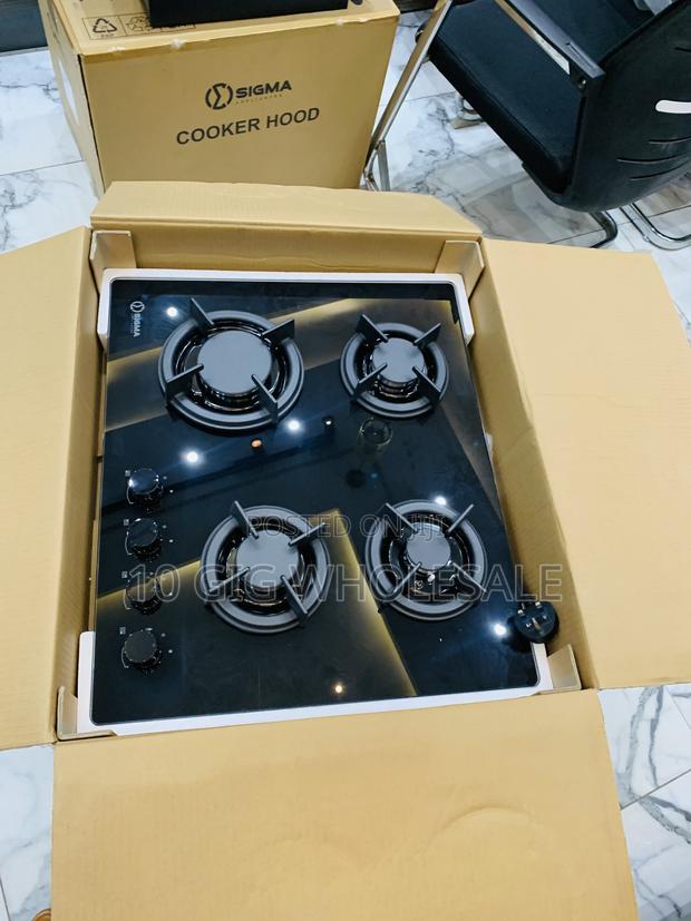 Limited Stock Sigma Built in Sbi-Ghob-M60gj402. 4burner