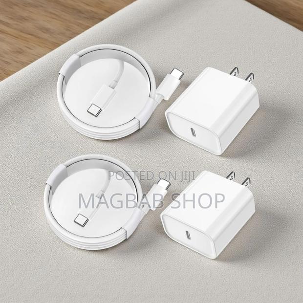 Original White iPhone 15 Pro Max Charger (323675)