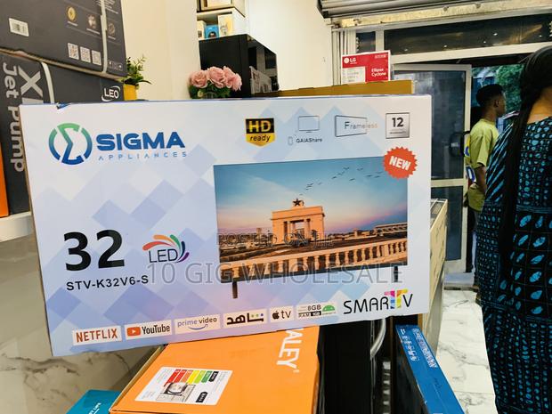 Newly Sealed in Box Sigma Tg Smart Led Hd/ FHD Smart Sig-K32v6-S