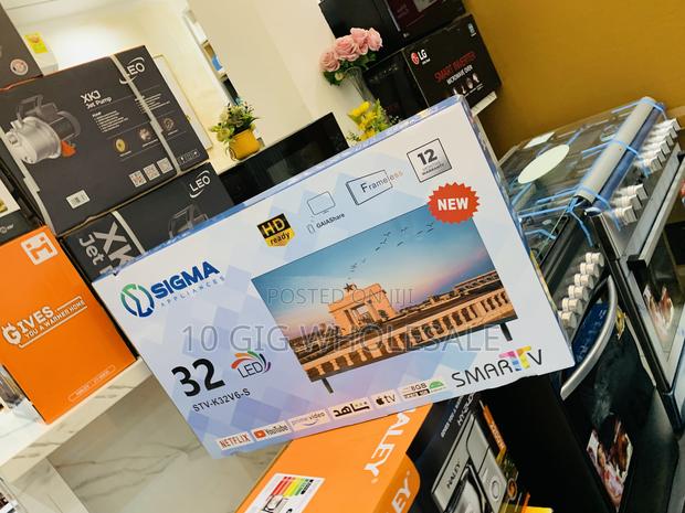 Newly Sealed in Box Sigma Tg Smart Led Hd/ FHD Smart Sig-K32v6-S photo 2