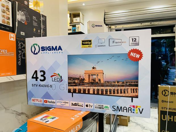 Nice Display Led Hd/ FHD Smart Sig-K43v6-S Sigma Tv