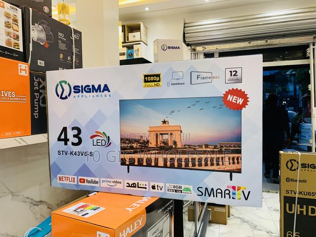 Nice Display Led Hd/ FHD Smart Sig-K43v6-S Sigma Tv photo 2