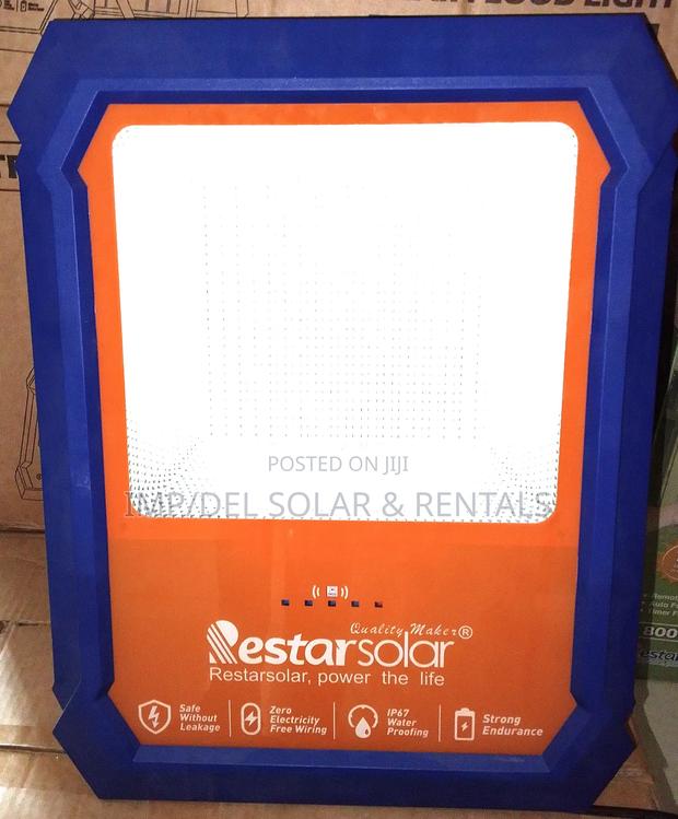 800w Solar Led Floodlight With Panel, Remote Control, Timer Functions photo 3