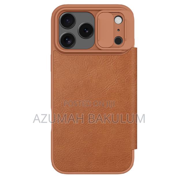 17 Pro Max | 17 Pro Leather Flip Cover photo 3