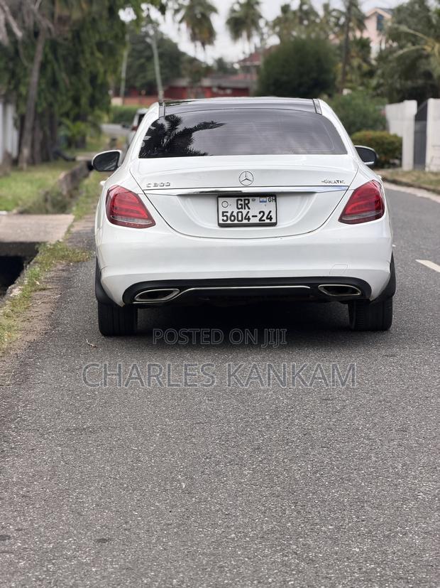 Mercedes-Benz C300 Luxury 4Matic Sedan AWD (2.0L 4cyl 7A) 2016 White photo 8