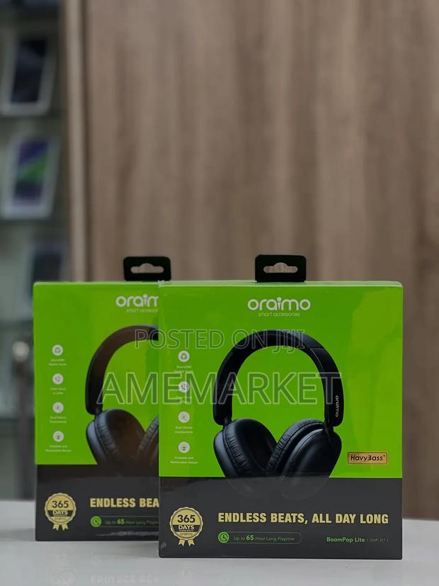 Oraimo Boompop Lite Over-Ear Wireless Headphones · Photo 3