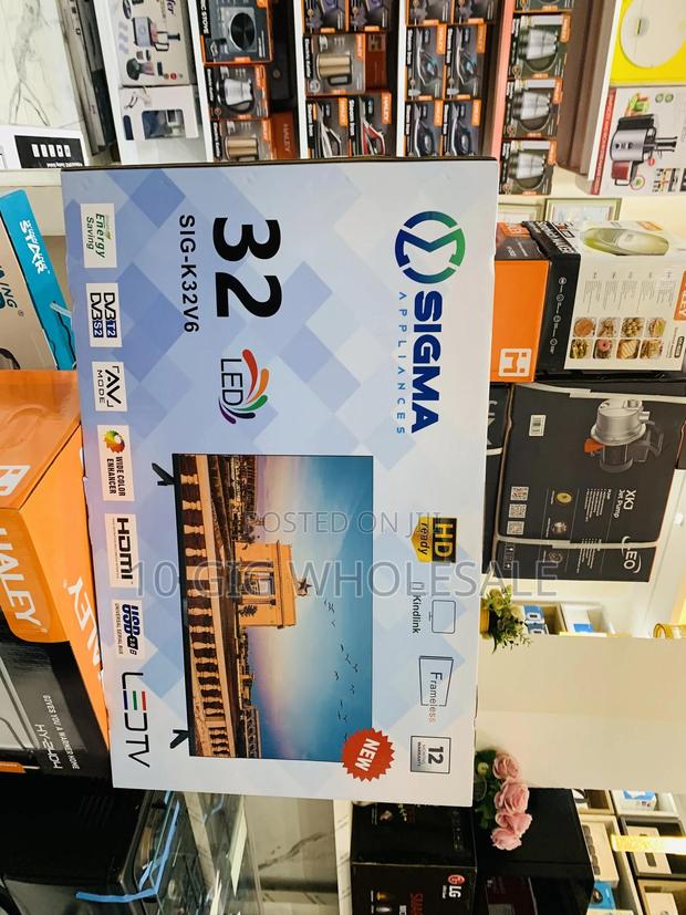 Available Now at Store Sigma Television Led Hd and FHD Sig-K32v6 32”