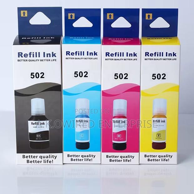 Epson 502 Ecotank Ink - Et-2700, Et-2750, Et-2760, Et-2850, Et-3700 · Photo 3