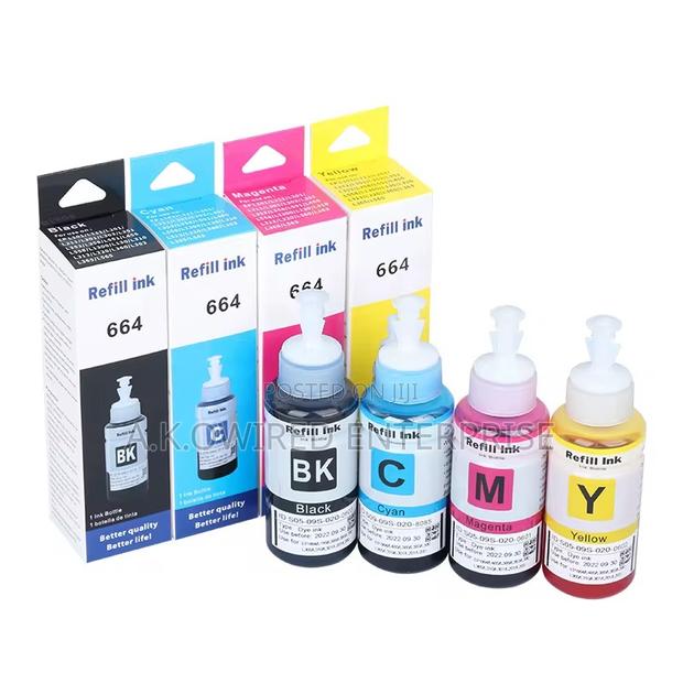 Epson Ecotank 664 Ink Bottle (T664) L100, L200, L300, L110, L210 · Photo 4