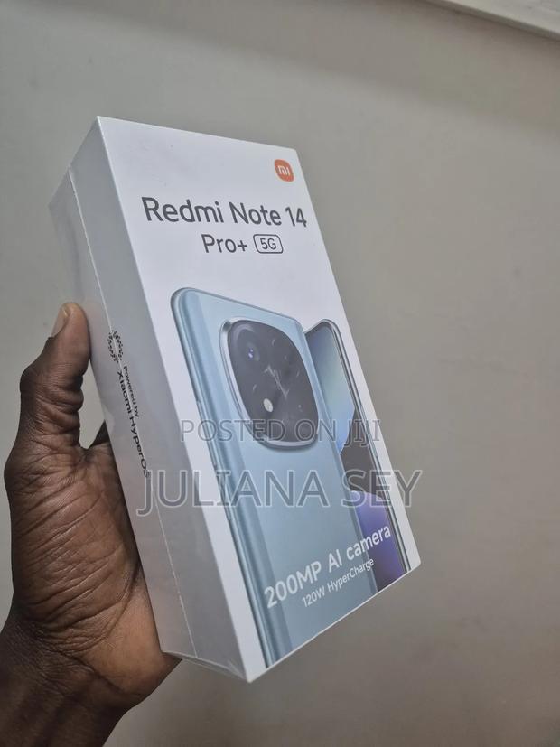 New Xiaomi Redmi Note 14 Pro+ 5G 256 GB Black photo 2