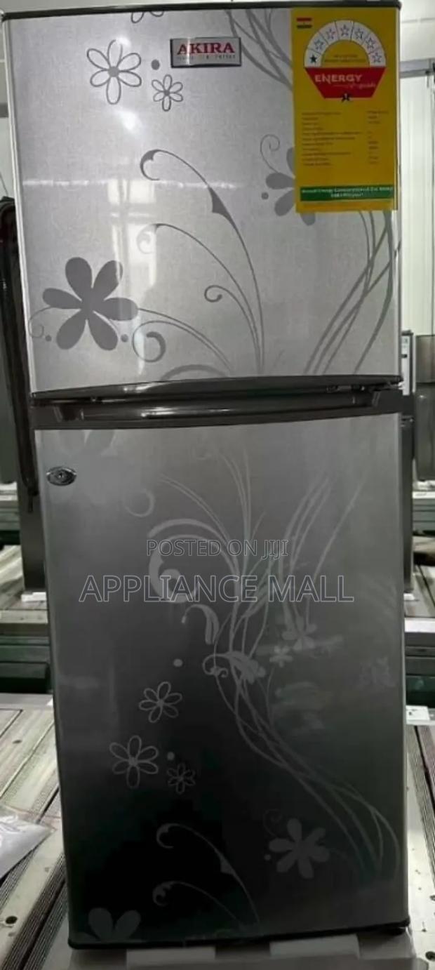 Akira Double Door Fridge 138l